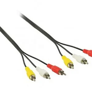 Ajánlat 3x RCA dugó -> 3x RCA dugó 5.0m audio-video kábel