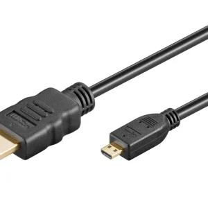 Vedd meg online HDMI dugó - HDMI micro dugó 2m Gold audio-video kábel