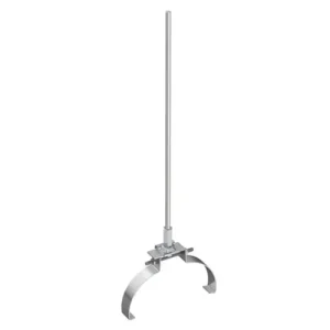 Korlátozott ajánlat Felfogórúd-tartó kúpcserépre 190-230mm 1050mm alu felfogórúddal csavarbilincs 10mm J.PRÖPSTER