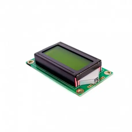 Zöld - 0802 LCD modul 8 x 2 karakteres kijelző 3,3 V / 5 V LED LCD háttérvilágítás arduino barkácskészlethez Vedd meg most