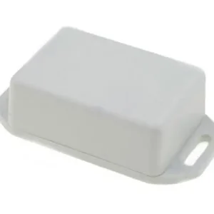 Univerzális műanyag doboz, peremes és füles 50x35x20mm, szürke Árengedmény