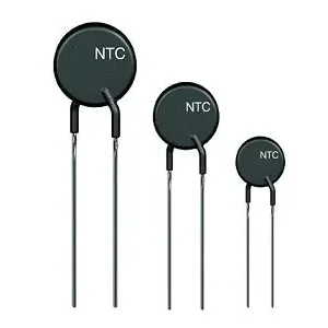 Azonnali szállítás NTK Termisztor 2.2R 7A 25°C -on 3.1W, Dis. 17mW/K, átmérő: 15mm