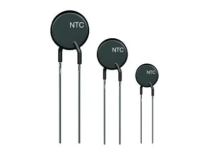 Azonnali szállítás NTK Termisztor 2.2R 7A 25°C -on 3.1W, Dis. 17mW/K, átmérő: 15mm