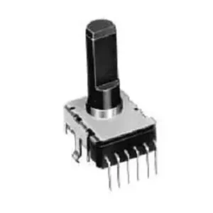 Outlet Potméter sztereo 2x 50K Logaritmikus 30mm tengely vertical