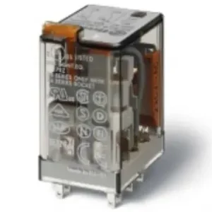 Relé 2x250V 12A/20A 230Vac (sarus 4.8) 56.32.8.230.0040 Szezonális akció