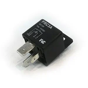 Korlátozott ajánlat Relé 1x14V 70A 12VDC, saru: 6.3x0.8 (műanyag fül) FRC3A-DC12