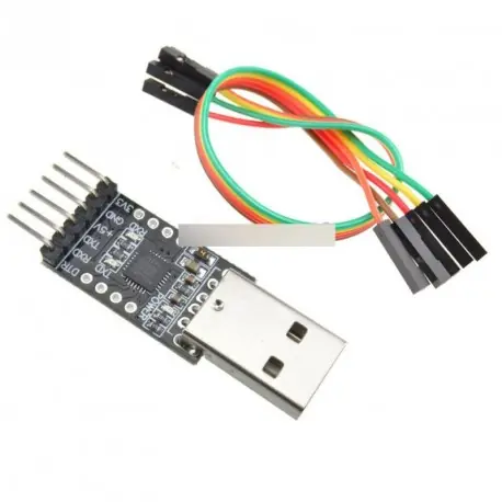 2db ÚJ CP2102 USB 2.0 UART TTL 6pin modul soros Gyors szállítás