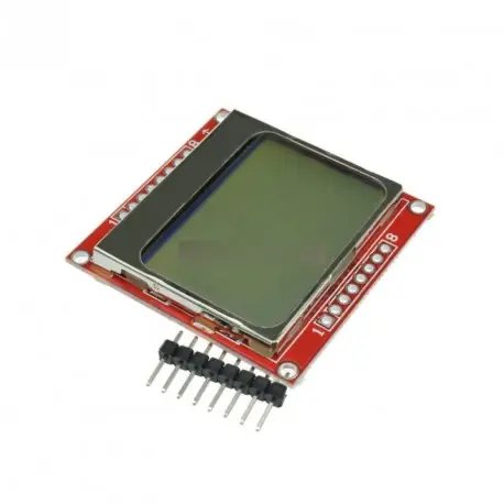84 * 48 LCD modul fehér háttérvilágítású Adapter Kedvezményes ár