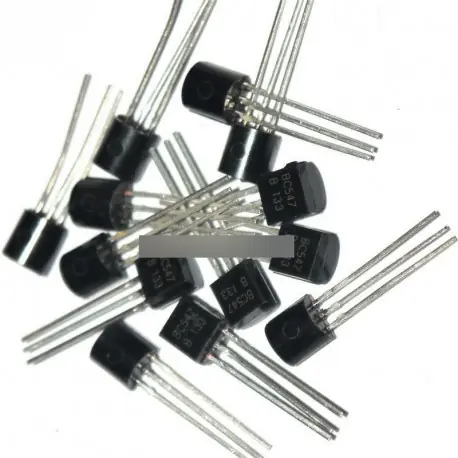 Prémium 30db BC547 TO-92 NPN 45V 0.1A Transistor