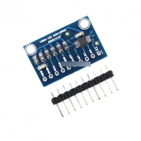 16 Bit I2C modul ADC 4 csatornás erősítő Arduino Árengedmény