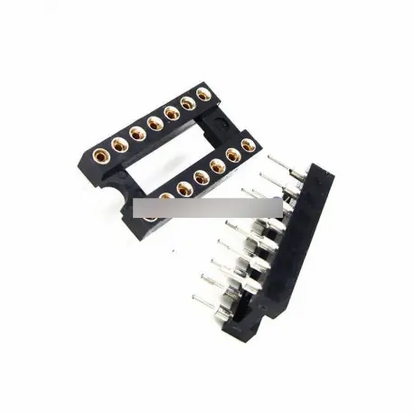 Kedvezmény 5db 14Pin DIP SIP Round IC foglalat adapter
