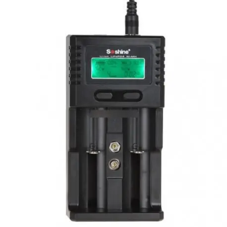 Soshine H2 LCD kijelző Fali autós töltő 18650 2665 Ingyenes szállítás