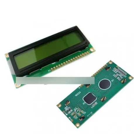 5PCS 1602 16x2 karakteres LCD kijelző modul Sárga Ajánlat
