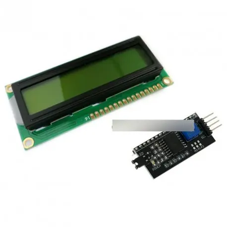 Expressz szállítás 1602 16x2 LCD kijelző + IIC soros interfész-modul