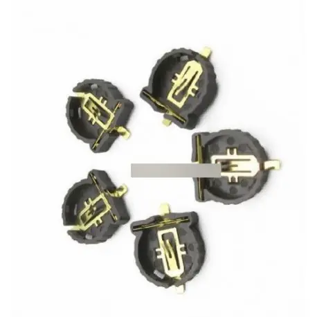 Biztonságos fizetés 50db gombelem foglalat Clip Holder Box Case CR1220
