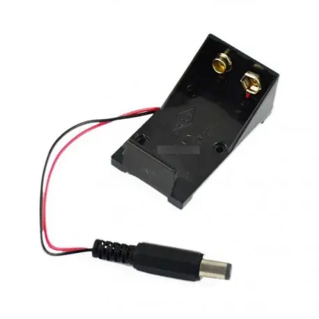Akciós ár Új 9V elemtartó doboz 5.5 * 2.1mm Arduino