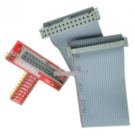 Szuper ajánlat 26 Pin szalagkábel +Raspberry PI GPIO bővítőkártya