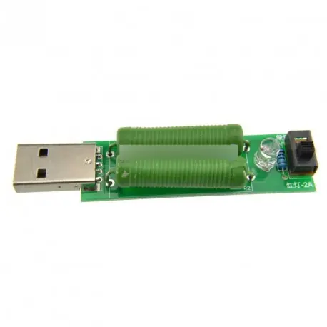 5db USB Load Mobile Power Ellenállás modul 1A 2A Kihagyhatatlan ajánlat