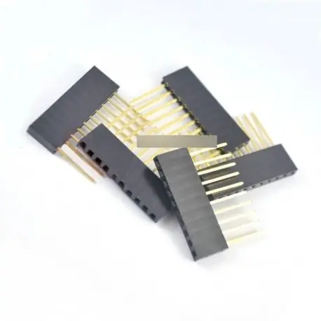 Bestseller 10db 10 Pin 2,54 mm Legs femal fejléc Arduino