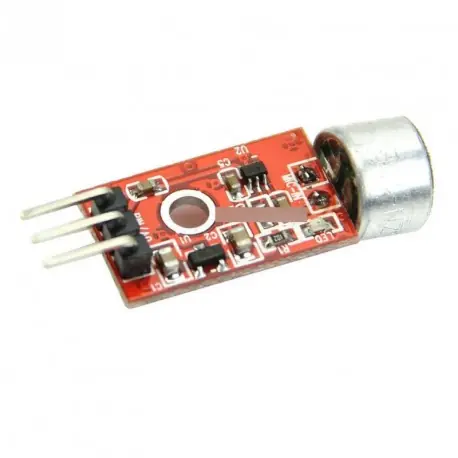 Alacsony ár 5db 3.3V 3.5V mikrofonerősítő MIC modul Arduino
