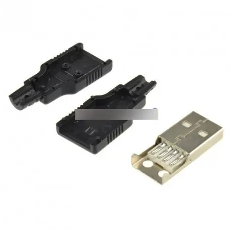 Rendeld meg most 10db USB2.0 4tűs dugasz adapter csatlakozó aljzat