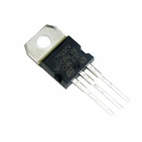 10db L7915CV L7915 ST TO220 IC REG LDO -15V 1.5A Csak ma