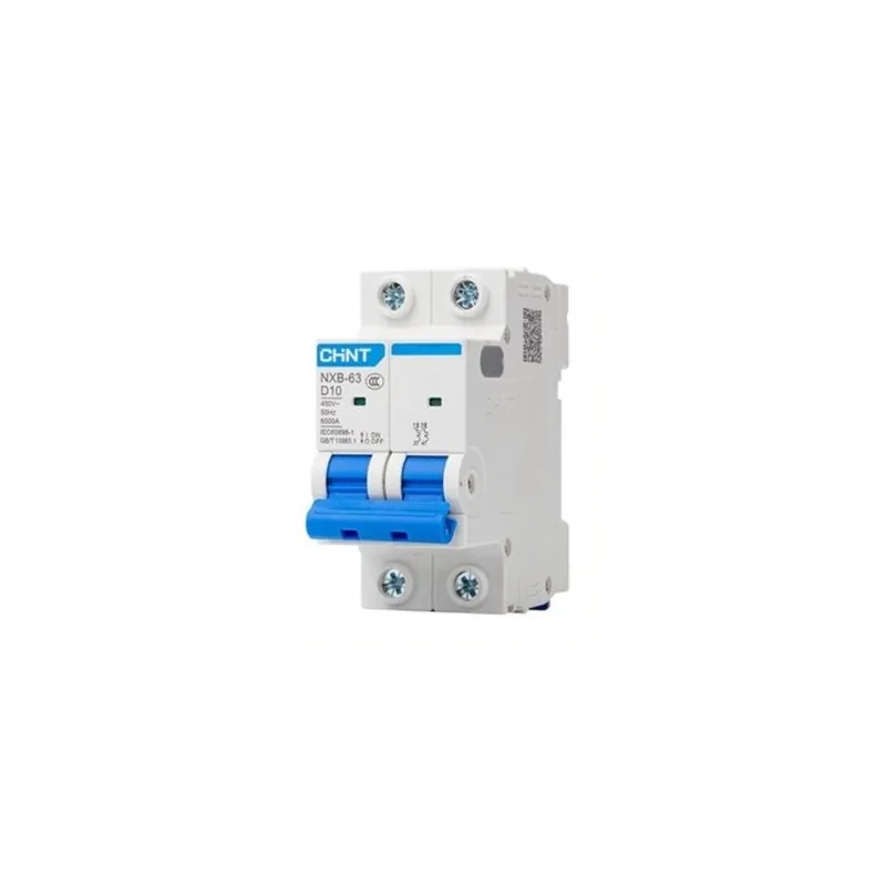 Azonnal elérhető NXB-63 2P D32 710024000000101 2P | 32A | D | 6kA NXB-63 miniatűr áramköri megszakító