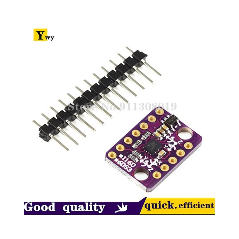Outlet 1db GY-BMI160 gravitációs gyorsulás érzékelő modul 6 tengelyes sebességű giroszkóp 6DOF repülőgép/IIC/SPI