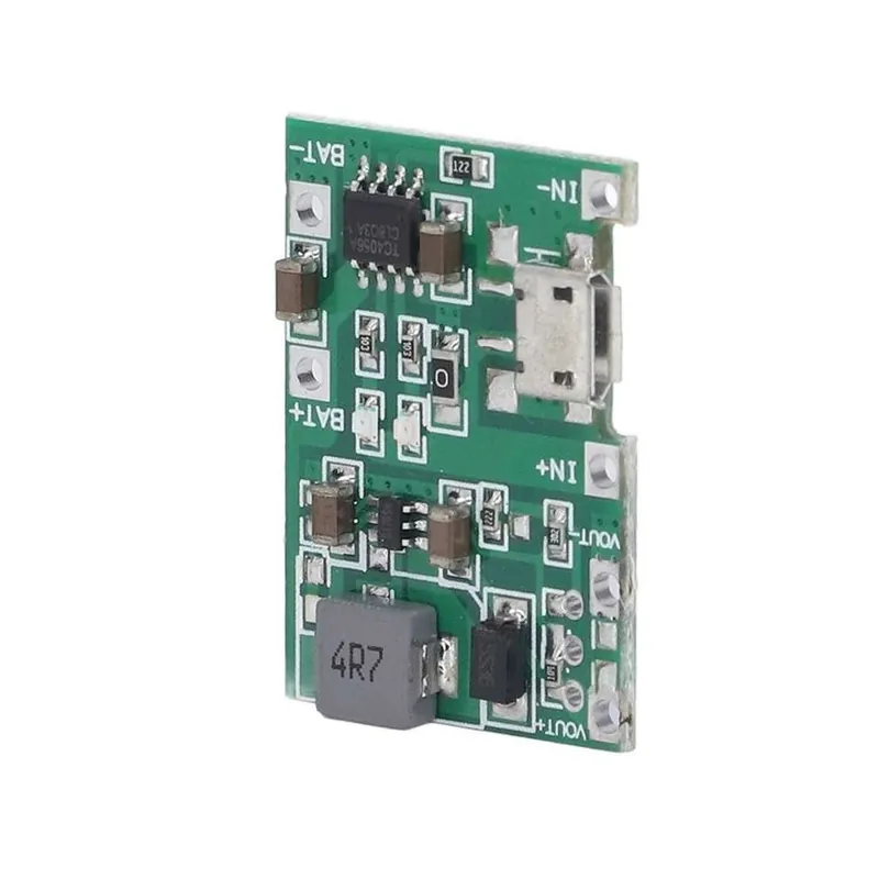 Expressz kézbesítés 6V-Boost modul állítható Step Up kisütőtábla töltő multiméterhez és lítium akkumulátor mágneses