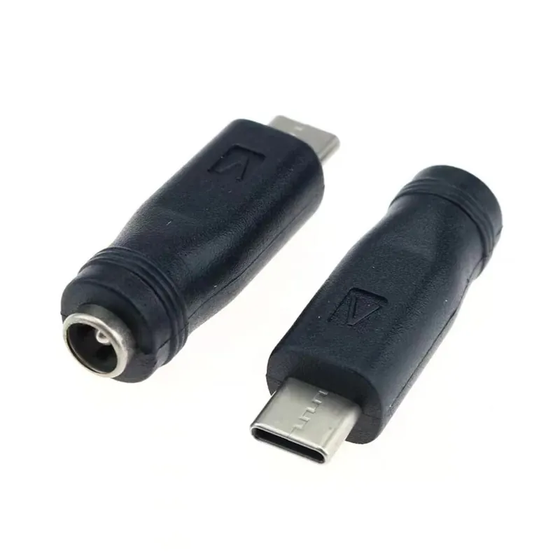 1 db DC táp 5,5*2,1 mm-es aljzatadapter DC 5,5 x 2,1 mm-es Anya jack 6,3 x 3,0 mm-es dugós csatlakozóval notebookhoz laptophoz Biztonságos fizetés