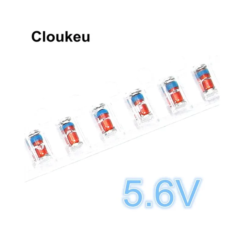 Legnépszerűbb 50db ZMM5V6 5.6V 0.5W 1/2W LL-34 1206
