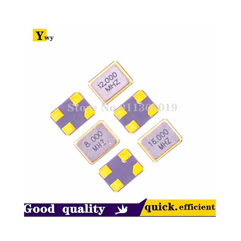 25MHZ-10db 3225 12-16-25-24-26-40-20-8-27-32-30-25M SMD 4 tűs passzív kristályoszcillátor Bestseller