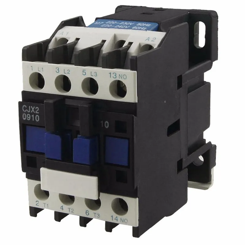 AC380V-CJX2-0910 Motorvezérlő AC-kontaktor AC-3 9A 3P és NO 3 pólus 380V 220V 110V 36V 24V Volt tekercs Szezonális akció