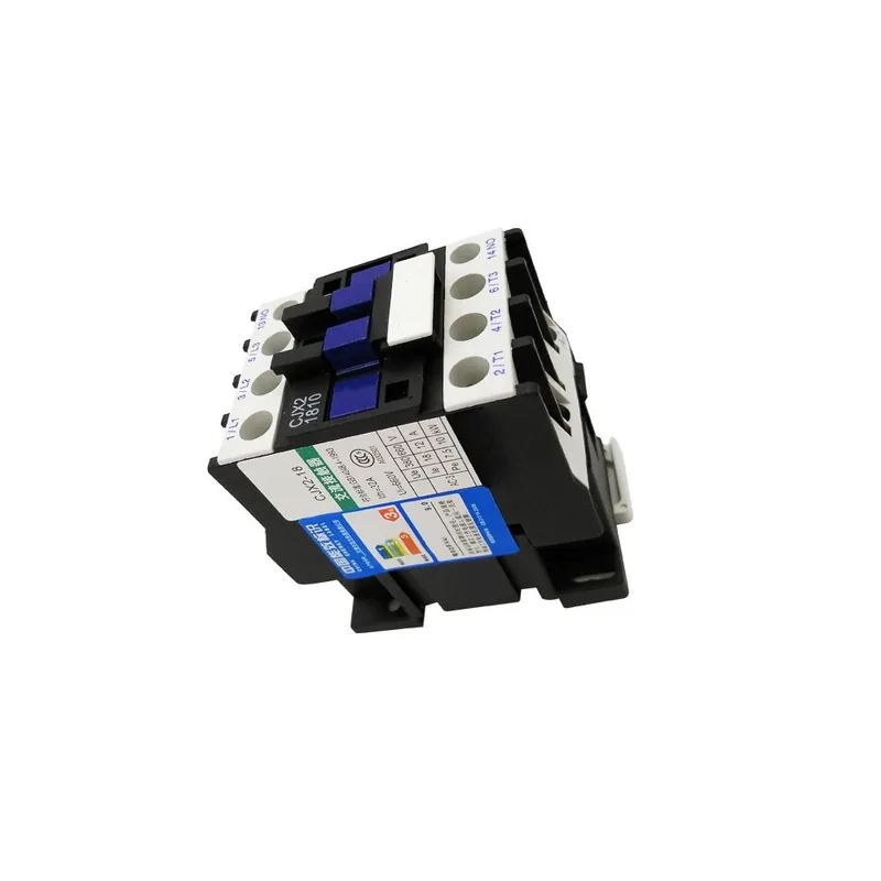 Gyors kiszállítás CJX2-1810 220VAC-CJX2-1810-1801 LC1 AC kontaktor 18A 3 fázisú 3 pólusú NO tekercs 380V 220V 110V 36V 24V feszültség