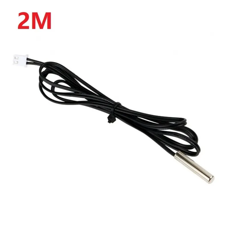 2M-1M-2M NTC termikus hőmérséklet érzékelő szonda 300 V termisztor érzékelő szonda 5*25,5 mm pontosság 1% Árcsökkenés