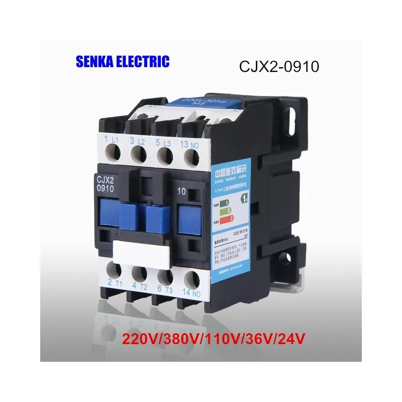 Nézd meg most 110V-9A CJX2-0910 3P&NO AC kontaktor LCD-0910 380V 220V 110V 36V 24V