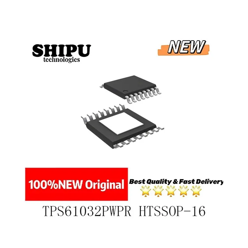 Szuper ajánlat 100% Új Eredeti TPS61032PWPR HTSSOP-16 Boost Kapcsoló Szabályozó IC Kimenet 3.6A IC REG BOOST 5V 3.6A 16HTSSOP