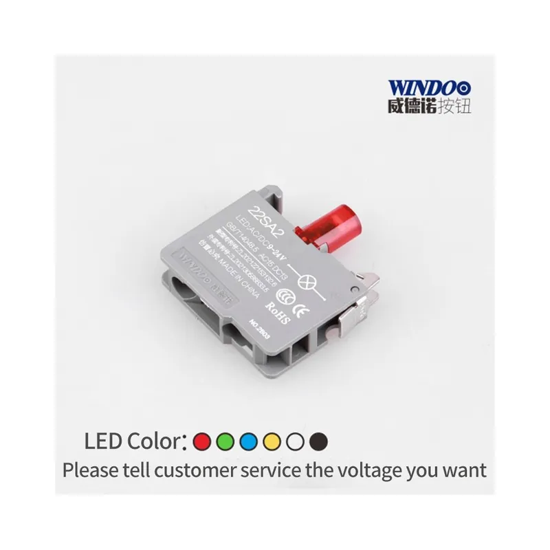 1NO1NC-9-24V-LED Modul-22mm Windo25a Nagy teherbírású vészleállító gomb kapcsoló E-stop Ne maradj le