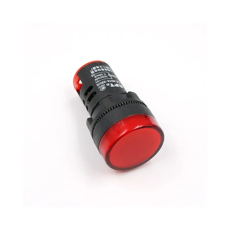 Ajánlat 220V-Piros-Jelző Vezérlővezeték kapcsoló világítás Vízálló ad16-22ds 22mm AC/DC LED Izzós 20mA