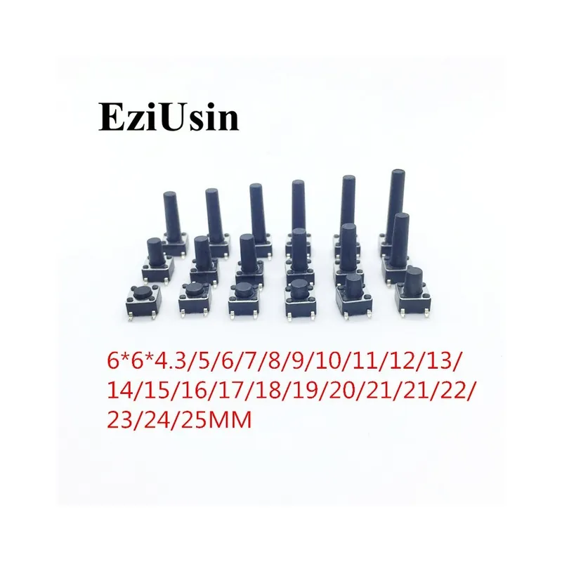 Feszültség-21H-SMT érintős Nyomógomb Mikrokapcsoló 6x6MM 6x6 SMD Kihagyhatatlan ajánlat