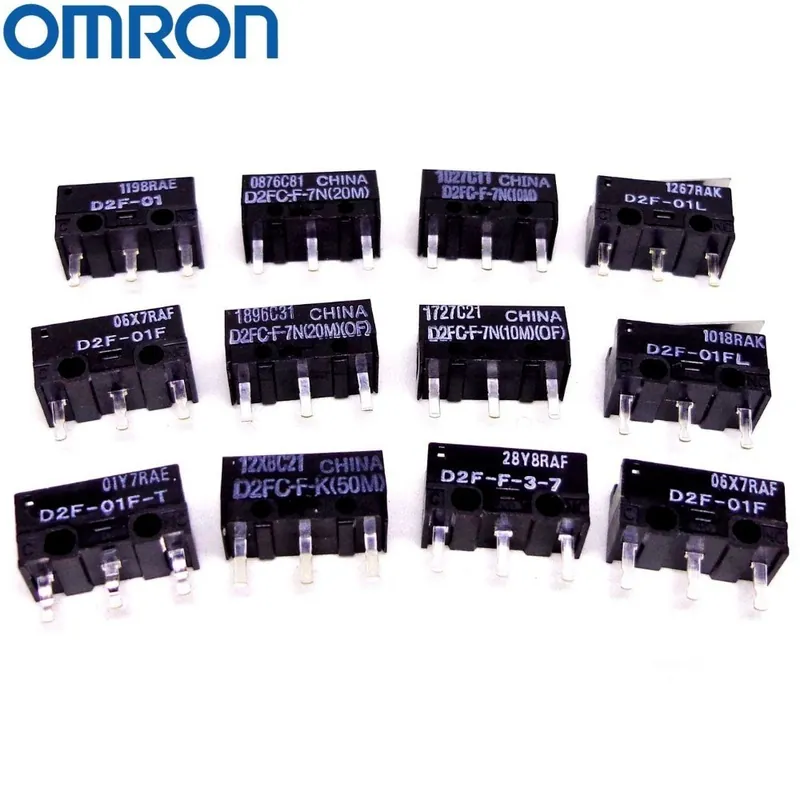 Azonnal elérhető D2F-01F-Egér Mikrokapcsoló D2FC-F-7N 10m 20m OF D2FC-F-K 50M