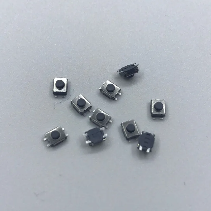 3x4x2mm SMD-10db Mikro Nyomógomb érintős kapcsoló Újraindító SMD DIP gépkocsi javítására Távirányító Vezérlő MP3 MP4 Azonnali szállítás