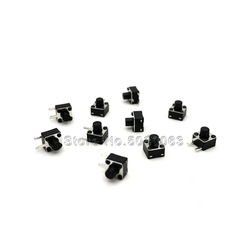 Szuper ajánlat 4,5x4,5x7,5mm-50db Oldalsó 3P kapcsoló 4,5*4,5*3,8/4/5/5,5/6,5/7,5/8/x9mm érintős/billentyű/Mikro kapcsoló