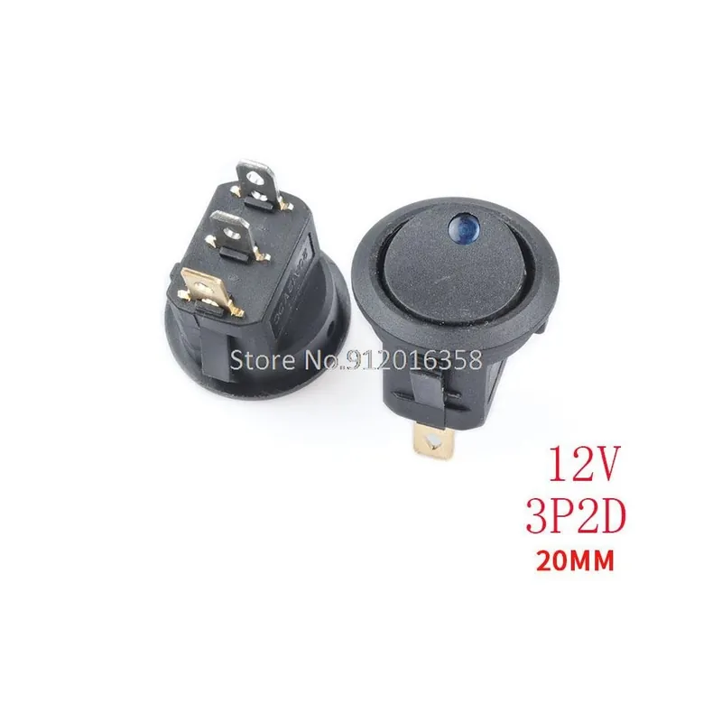 20MM-02-20mm Billenőkapcsoló önzáró ON-OFF kapcsolós Elektromos berendezések világítással hálózati kapcsoló Olcsóbb