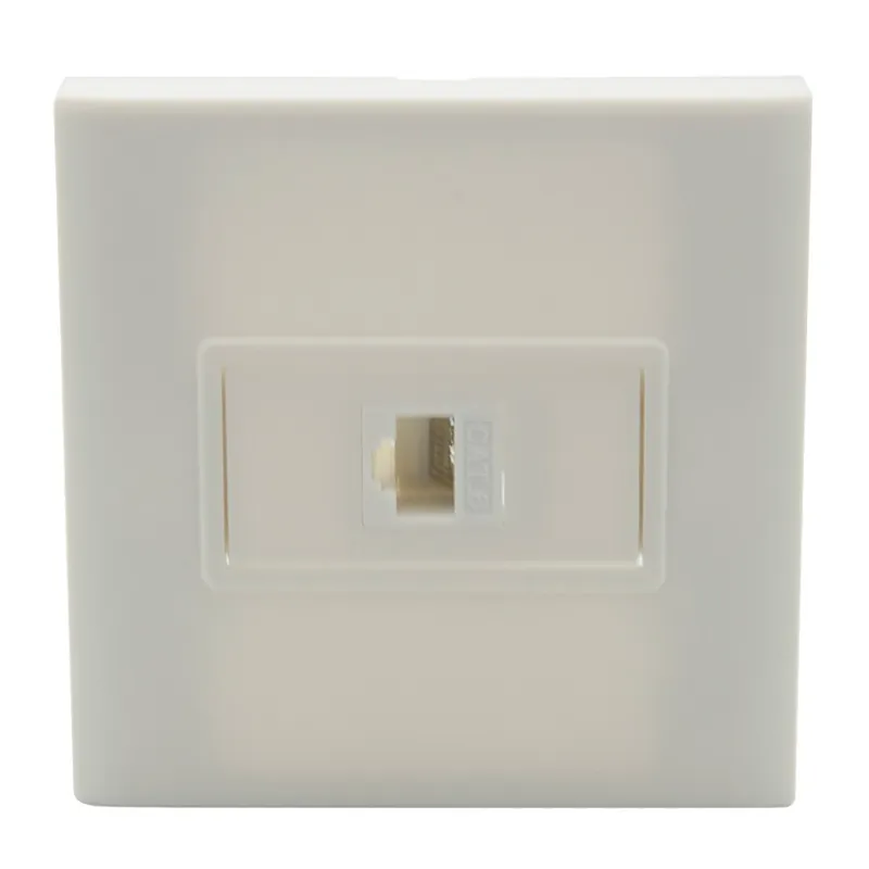 Különleges ajánlat EU 86 féle 1 Portos CAT6 RJ45 Anya - Anya Fali lemez