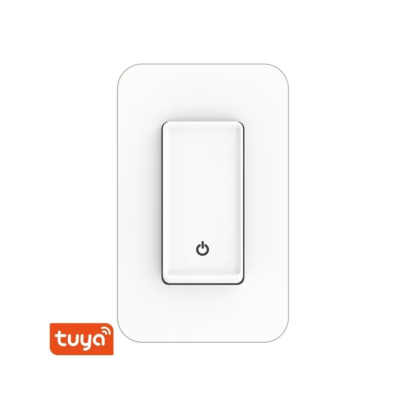 Akció TUYA Smart WiFi US Villanykapcsoló Távirányító Folyosó Szoba Fali Panel kapcsoló Alexával, Google Home-mal kompatibilis