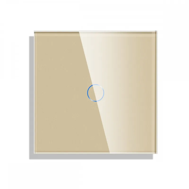 Kihagyhatatlan ajánlat 47x47mm-Arany színű 1 soros-Bingeolec EU szabvány 86mm Gyöngy Kristályüveg Szimpla Üveg Panel Csak Üveg Panel