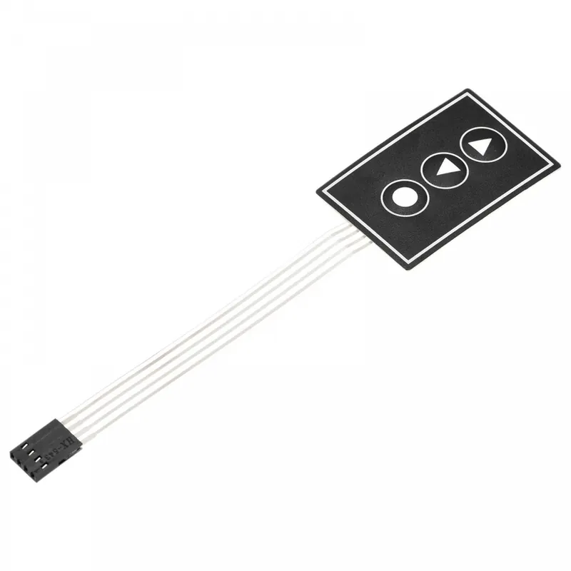 uxcell Univerzális Kapcsoló Keypad Házi Barkács billentyű 3 gombos Nyíl Kerek pont jelölésű csomag Ne maradj le