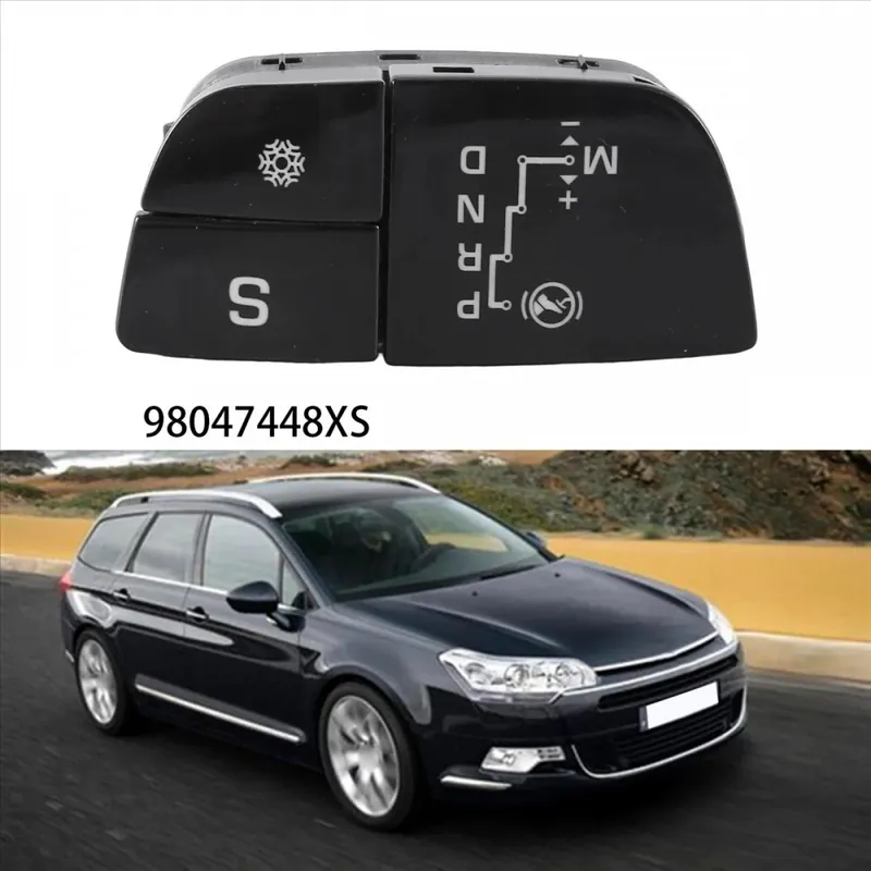 98047448XS 96617667ZD Automata Sebességváltó Gomb sebességfokozatú Kapcsoló Vezérlő Automata Gomb C5 1,6T 2,0-hoz Kedvezmény