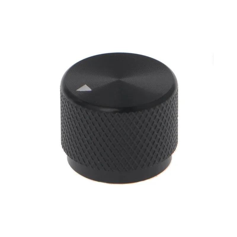 Vedd meg most 0,24" átmérőjű Fekete Alumínium Forgatható Vezérlő Potenciométer Gomb 20mm x 16mm (hosszúság x szélesség)